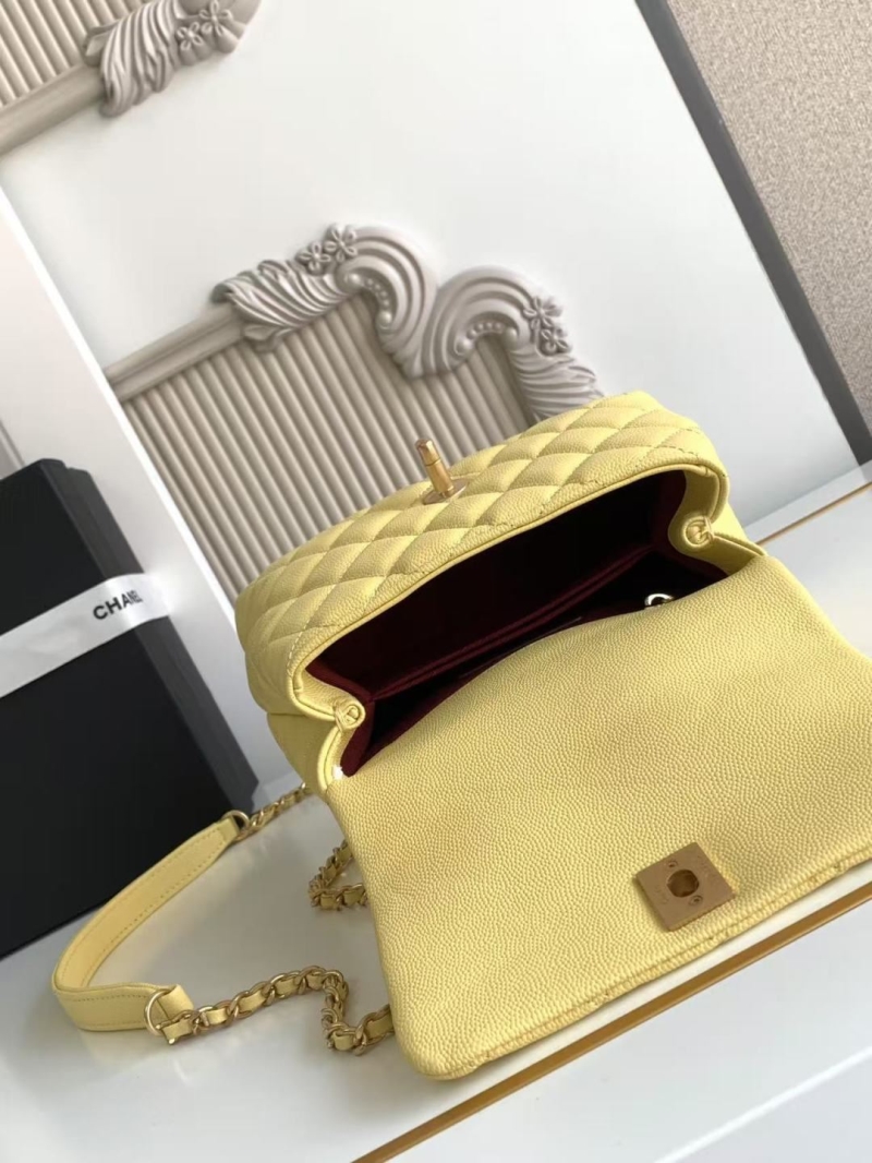 Ch**el top handle bags